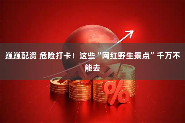 巍巍配资 危险打卡！这些“网红野生景点”千万不能去