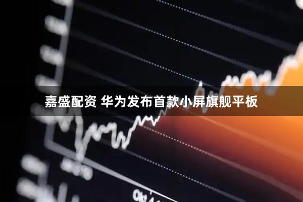 嘉盛配资 华为发布首款小屏旗舰平板